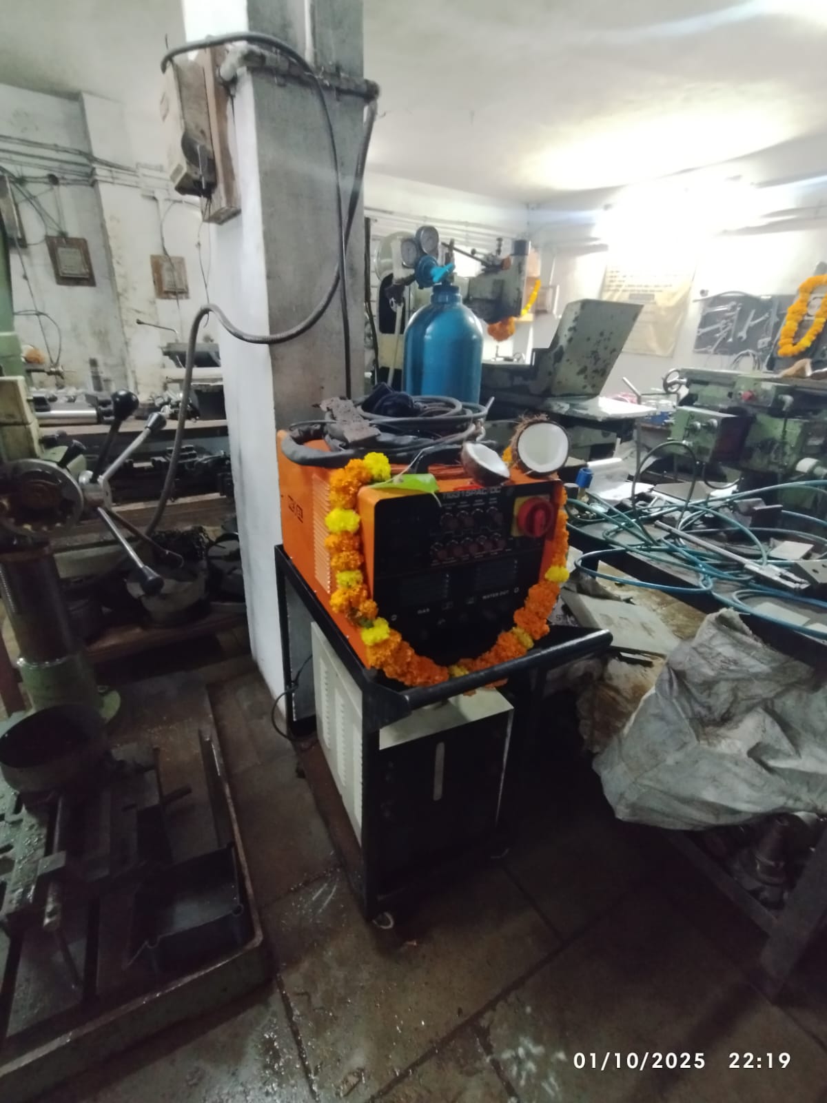 Precision grinding and finishing setup